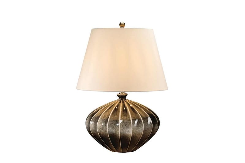 Bordslampa Elstead Lighting Ribbad Pumpa - Belysning - Lampor & belysning inomhus - Sovrumslampa - Sänglampa - Sängbordslampa