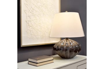 Bordslampa Elstead Lighting Ribbad Pumpa - Belysning - Lampor & belysning inomhus - Sovrumslampa - Sänglampa - Sängbordslampa