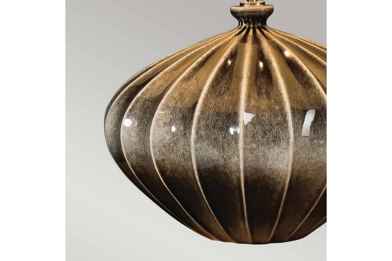Bordslampa Elstead Lighting Ribbad Pumpa - Belysning - Lampor & belysning inomhus - Sovrumslampa - Sänglampa - Sängbordslampa
