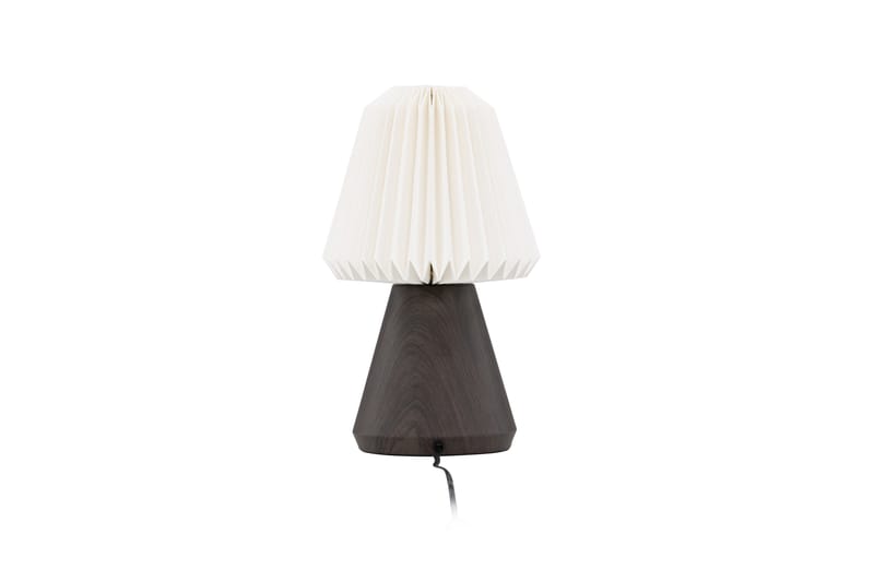 Bordslampa Fjällen 33 cm Brun - VIND - Bordslampa - Fönsterlampa på fot - Hall lampa - Sängbordslampa - Fönsterlampa