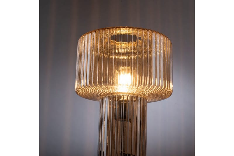 Bordslampa Fungus - Bärnsten - Belysning - Lampor & belysning inomhus - Sovrumslampa - Sänglampa - Sängbordslampa