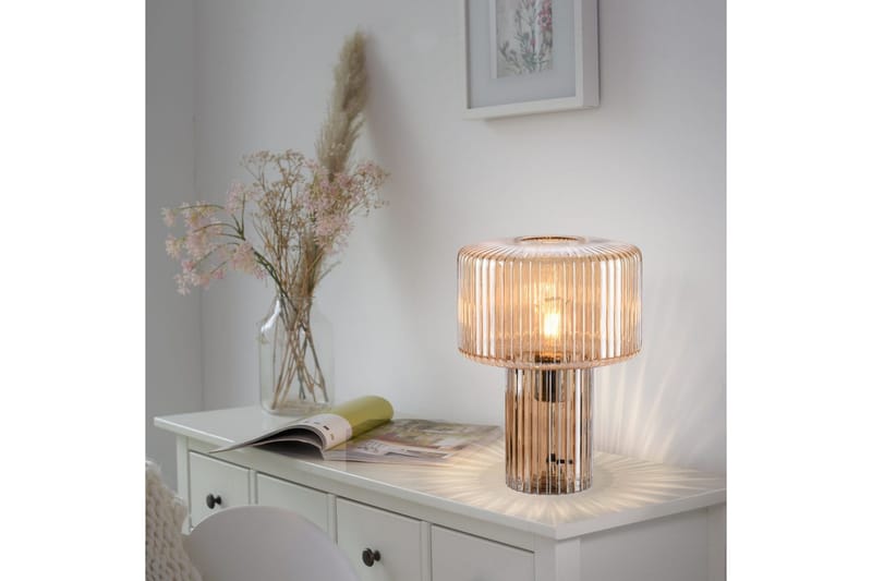 Bordslampa Fungus - Bärnsten - Belysning - Lampor & belysning inomhus - Sovrumslampa - Sänglampa - Sängbordslampa