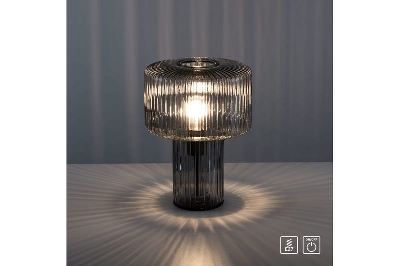 Bordslampa Fungus - Rökfärgad - Belysning - Lampor & belysning inomhus - Sovrumslampa - Sänglampa - Sängbordslampa