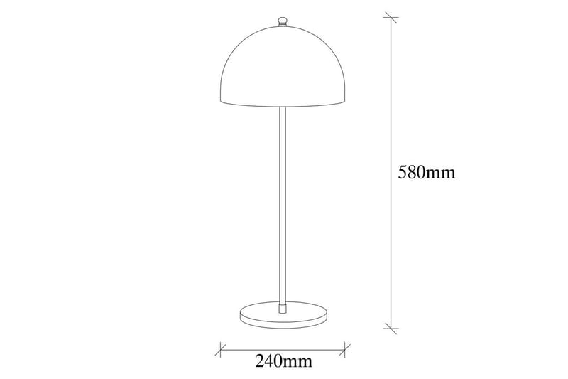 Bordslampa Kumara Svart - Svart - Belysning - Lampor & belysning inomhus - Sovrumslampa - Sänglampa - Sängbordslampa