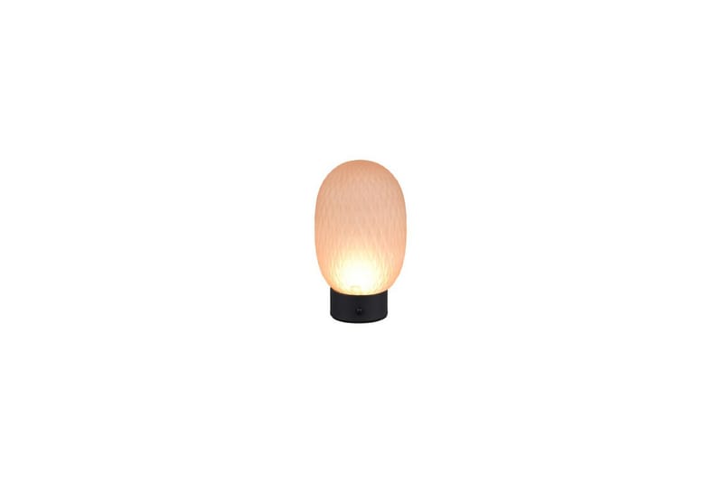 Bordslampa Laddningsbar TRIO Facette Mattsvart/bärnsten - Mattsvart/bärnsten - Belysning - Lampor & belysning inomhus - Sovrumslampa - Sänglampa - Sängbordslampa