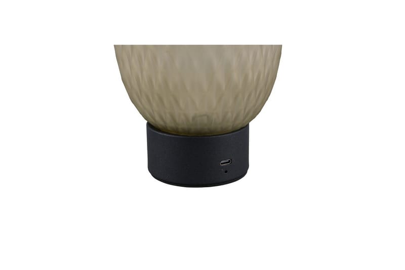 Bordslampa Laddningsbar TRIO Facette Mattsvart/grön - Mattsvart/grön - Belysning - Lampor & belysning inomhus - Sovrumslampa - Sänglampa - Sängbordslampa