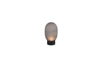 Bordslampa Laddningsbar TRIO Facette Mattsvart/rök - Mattsvart/rök - Belysning - Lampor & belysning inomhus - Sovrumslampa - Sänglampa - Sängbordslampa