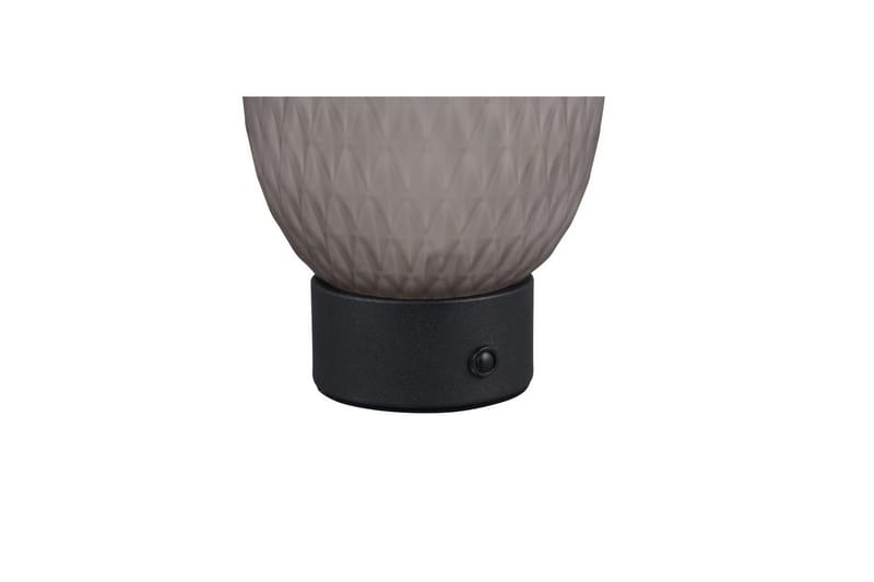 Bordslampa Laddningsbar TRIO Facette Mattsvart/rök - Mattsvart/rök - Belysning - Lampor & belysning inomhus - Sovrumslampa - Sänglampa - Sängbordslampa
