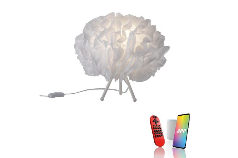 Bordslampa Lolasmart Naomi - 35x30x35 cm - Belysning - Lampor & belysning inomhus - Sovrumslampa - Sänglampa - Sängbordslampa