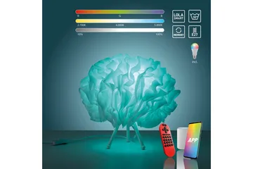 Bordslampa Lolasmart Naomi - 35x30x35 cm - Belysning - Lampor & belysning inomhus - Sovrumslampa - Sänglampa - Sängbordslampa