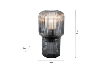 Bordslampa Mashi - 15x27x15 cm - Belysning - Lampor & belysning inomhus - Sovrumslampa - Sänglampa - Sängbordslampa