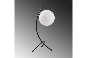 Bordslampa Melra Svart / Vit - Svart / Vit - Belysning - Lampor & belysning inomhus - Sovrumslampa - Sänglampa - Sängbordslampa