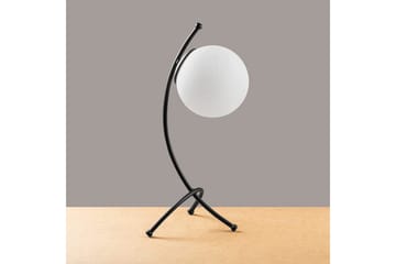 Bordslampa Melra Svart / Vit - Svart / Vit - Belysning - Lampor & belysning inomhus - Sovrumslampa - Sänglampa - Sängbordslampa