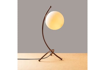 Bordslampa Melra Vintage / Vit - Vintage / Vit - Belysning - Lampor & belysning inomhus - Sovrumslampa - Sänglampa - Sängbordslampa