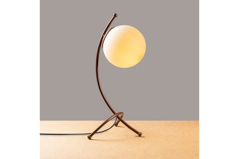 Bordslampa Melra Vintage / Vit - Vintage / Vit - Belysning - Lampor & belysning inomhus - Sovrumslampa - Sänglampa - Sängbordslampa