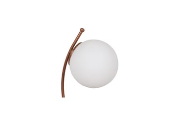 Bordslampa Melra Vit / Koppar - Vit / Koppar - Belysning - Lampor & belysning inomhus - Sovrumslampa - Sänglampa - Sängbordslampa