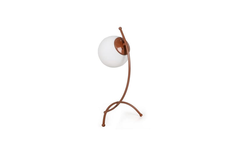 Bordslampa Melra Vit / Koppar - Vit / Koppar - Belysning - Lampor & belysning inomhus - Sovrumslampa - Sänglampa - Sängbordslampa