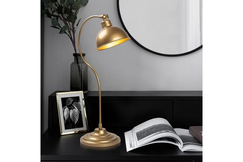 Bordslampa Moonridge Rany - Guld - Belysning - Lampor & belysning inomhus - Sovrumslampa - Sänglampa - Sängbordslampa