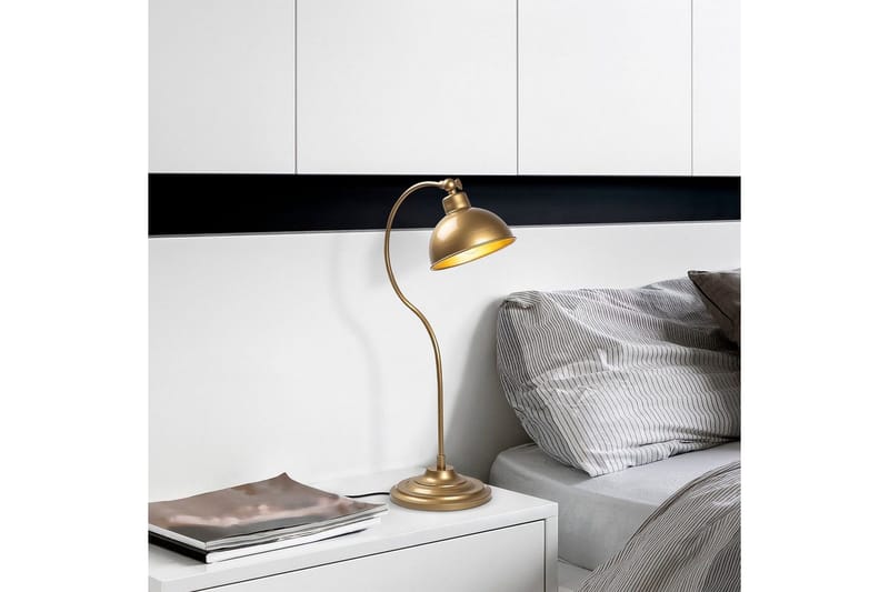 Bordslampa Moonridge Rany - Guld - Belysning - Lampor & belysning inomhus - Sovrumslampa - Sänglampa - Sängbordslampa
