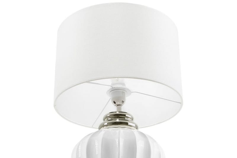 Bordslampa Neris 33 cm - Silver - Bordslampa - Fönsterlampa på fot - Hall lampa - Sängbordslampa - Fönsterlampa