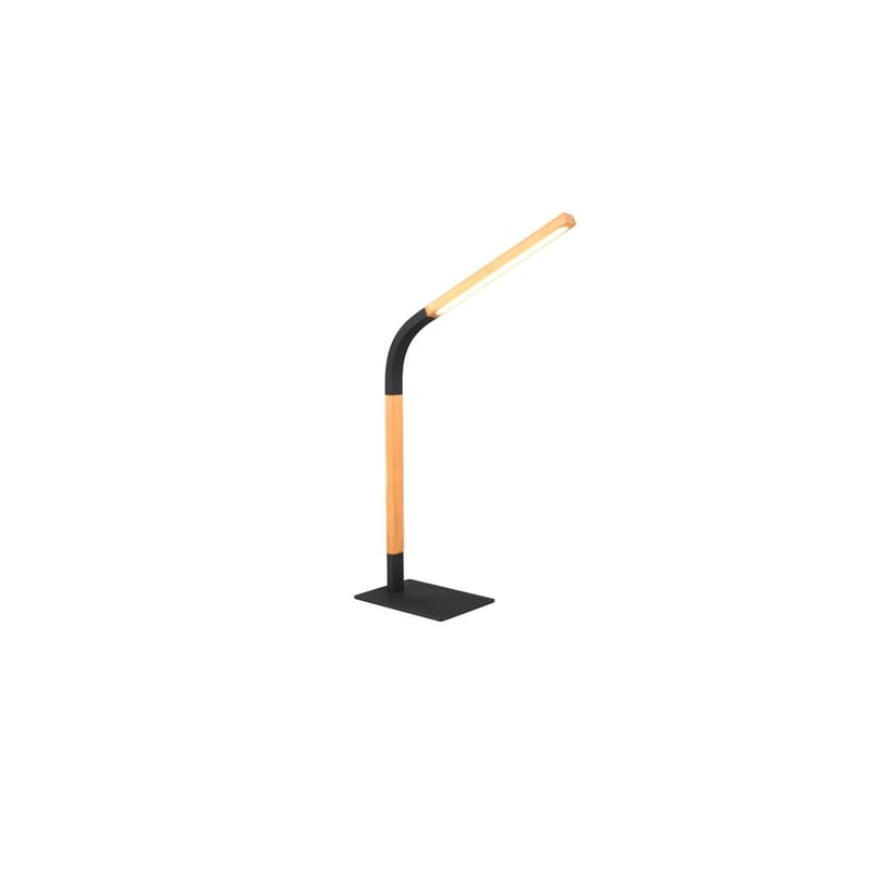 Bordslampa Norris - Mattsvart/trä - Belysning - Lampor & belysning inomhus - Sovrumslampa - Sänglampa - Sängbordslampa
