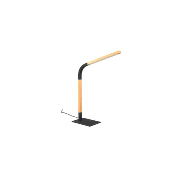 Bordslampa Norris - Mattsvart/trä - Belysning - Lampor & belysning inomhus - Sovrumslampa - Sänglampa - Sängbordslampa