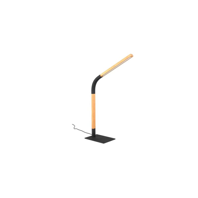 Bordslampa Norris - Mattsvart/trä - Belysning - Lampor & belysning inomhus - Sovrumslampa - Sänglampa - Sängbordslampa