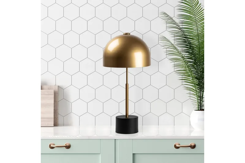 Bordslampa Opviq Mixed Luxora Svart / Antik Black - Belysning - Lampor & belysning inomhus - Sovrumslampa - Sänglampa - Sängbordslampa