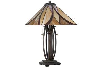 Bordslampa Quoizel Asheville - Belysning - Lampor & belysning inomhus - Sovrumslampa - Sänglampa - Sängbordslampa