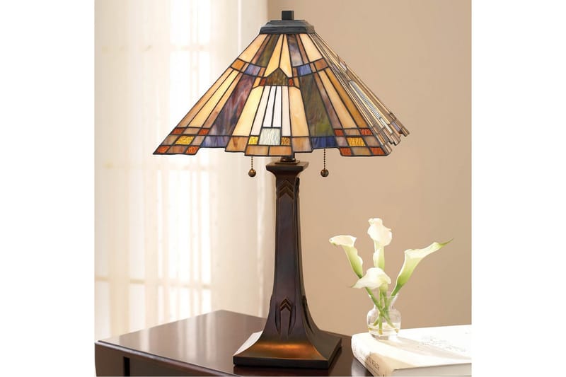 Bordslampa Quoizel Inglenook - Belysning - Lampor & belysning inomhus - Sovrumslampa - Sänglampa - Sängbordslampa