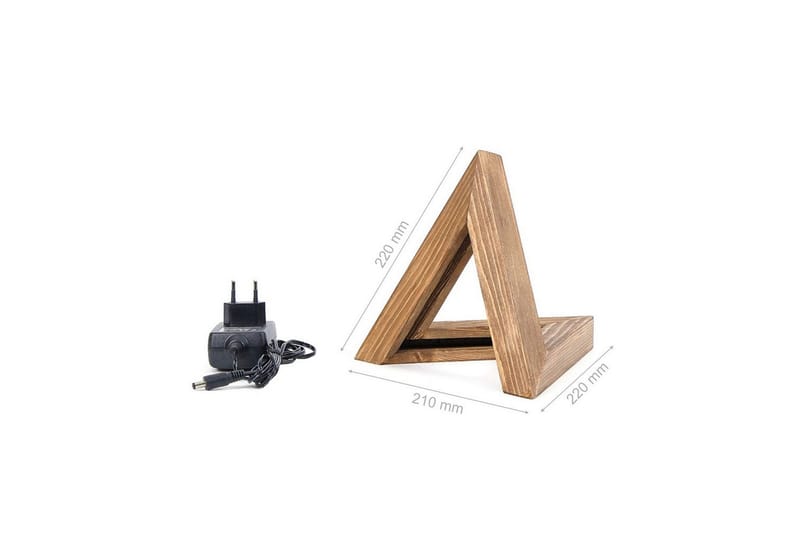 Bordslampa Quorana Brun - Brun - Belysning - Lampor & belysning inomhus - Sovrumslampa - Sänglampa - Sängbordslampa