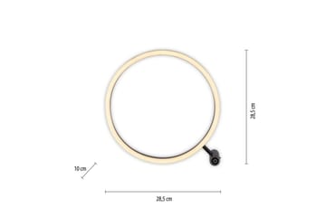 Bordslampa Ritus - 10x28,5x28,5 cm - Belysning - Lampor & belysning inomhus - Sovrumslampa - Sänglampa - Sängbordslampa