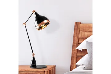 Bordslampa Sood Svart / Koppar - Brons/Svart - Belysning - Lampor & belysning inomhus - Sovrumslampa - Sänglampa - Sängbordslampa