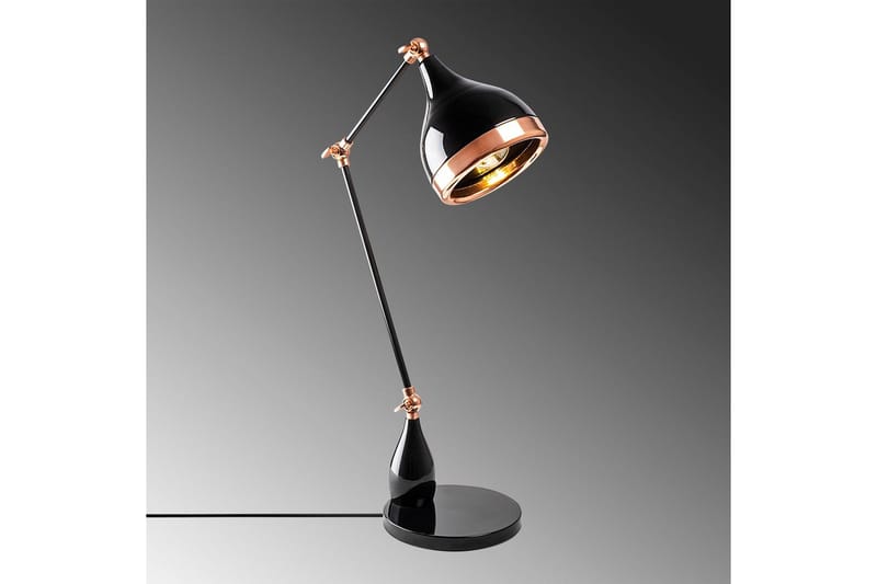 Bordslampa Sood Svart / Koppar - Brons/Svart - Belysning - Lampor & belysning inomhus - Sovrumslampa - Sänglampa - Sängbordslampa