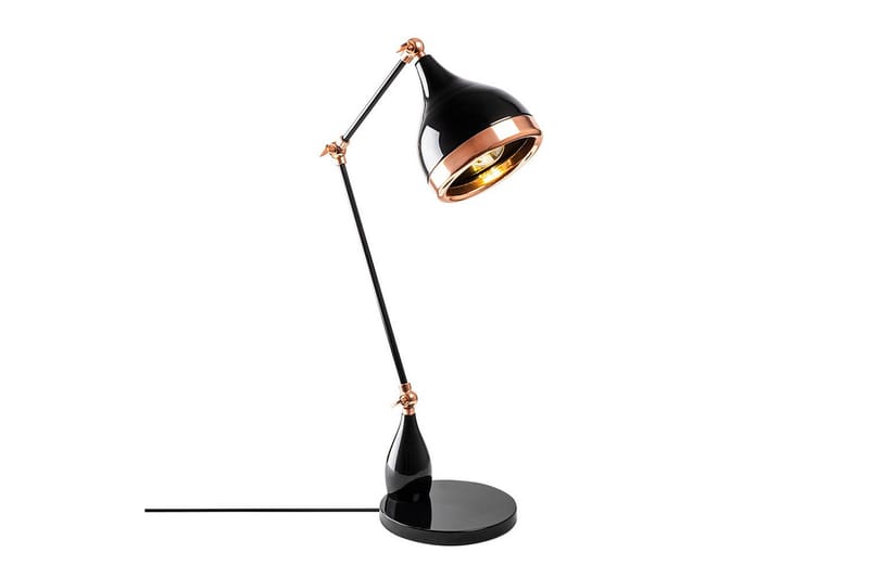 Bordslampa Sood Svart / Koppar - Brons/Svart - Belysning - Lampor & belysning inomhus - Sovrumslampa - Sänglampa - Sängbordslampa