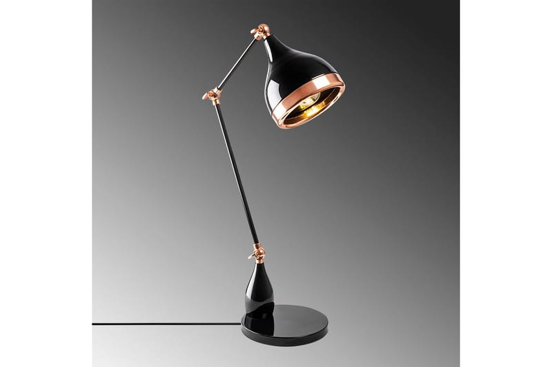 Bordslampa Sood Svart / Koppar - Brons/Svart - Belysning - Lampor & belysning inomhus - Sovrumslampa - Sänglampa - Sängbordslampa