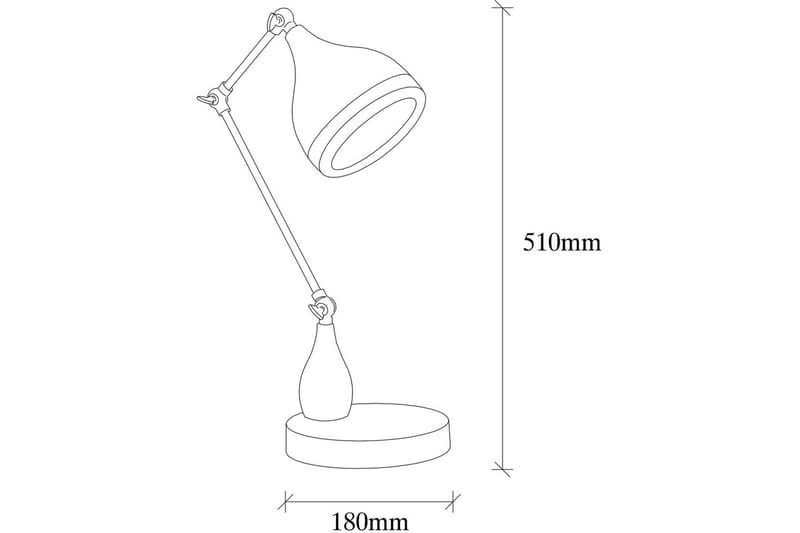 Bordslampa Sood Svart / Koppar - Brons/Svart - Belysning - Lampor & belysning inomhus - Sovrumslampa - Sänglampa - Sängbordslampa