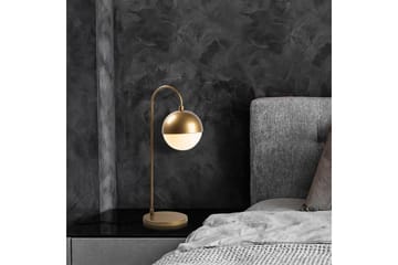 Bordslampa Soona Gold - Guld - Belysning - Lampor & belysning inomhus - Sovrumslampa - Sänglampa - Sängbordslampa