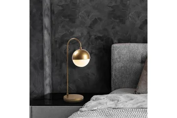 Bordslampa Soona Gold - Guld - Belysning - Lampor & belysning inomhus - Sovrumslampa - Sänglampa - Sängbordslampa