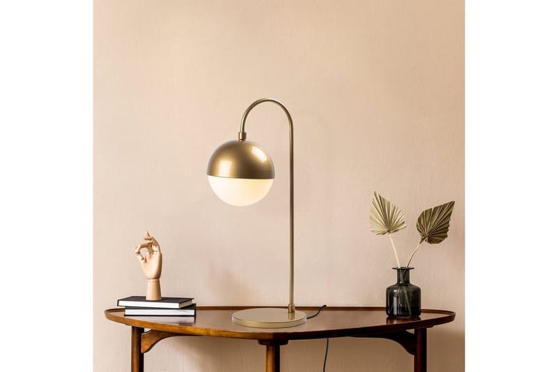 Bordslampa Soona Gold - Guld - Belysning - Lampor & belysning inomhus - Sovrumslampa - Sänglampa - Sängbordslampa