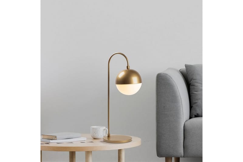 Bordslampa Soona Gold - Guld - Belysning - Lampor & belysning inomhus - Sovrumslampa - Sänglampa - Sängbordslampa
