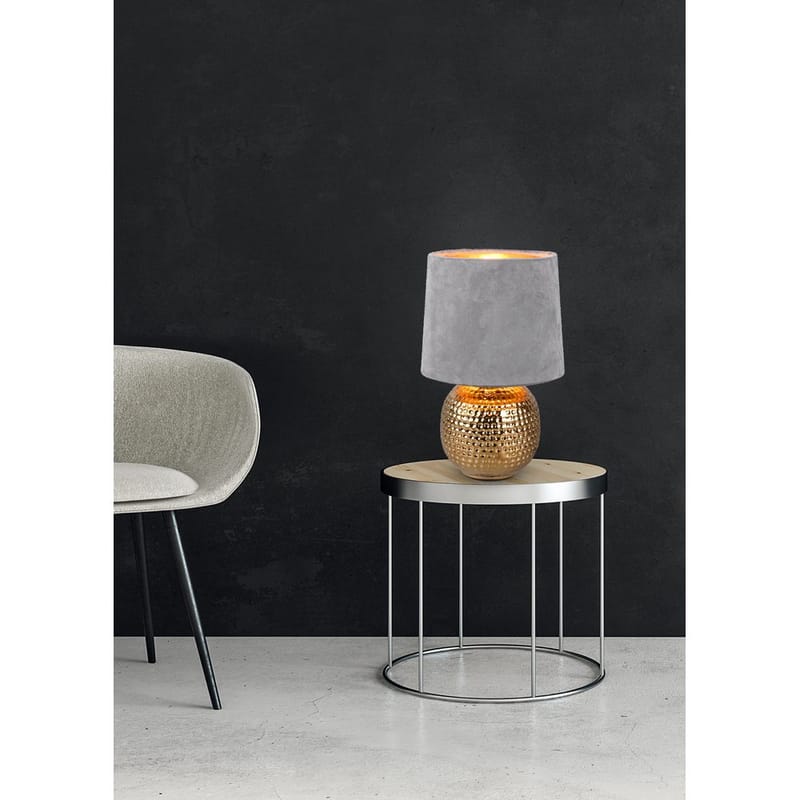 Bordslampa Sophia - Grå - Belysning - Lampor & belysning inomhus - Sovrumslampa - Sänglampa - Sängbordslampa
