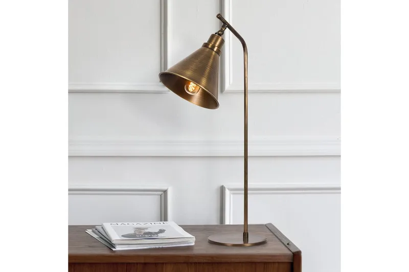 Bordslampa Sugana Flix Vintage - Koppar - Belysning - Lampor & belysning inomhus - Sovrumslampa - Sänglampa - Sängbordslampa