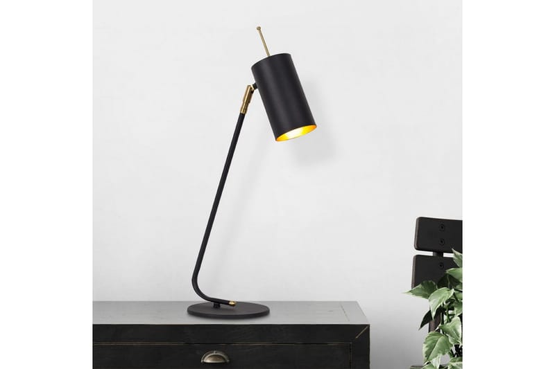 Bordslampa Sugana Glim Svart / Rany - Guld/Svart - Belysning - Lampor & belysning inomhus - Sovrumslampa - Sänglampa - Sängbordslampa