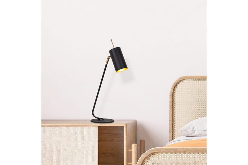 Bordslampa Sugana Glim Svart / Rany - Guld/Svart - Belysning - Lampor & belysning inomhus - Sovrumslampa - Sänglampa - Sängbordslampa