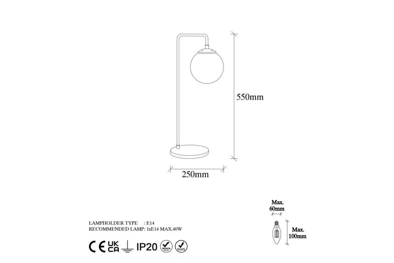 Bordslampa Tolra Vintage - Brons/Koppar - Belysning - Lampor & belysning inomhus - Sovrumslampa - Sänglampa - Sängbordslampa