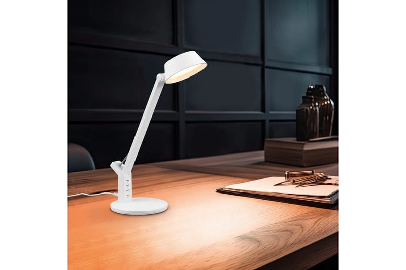 Bordslampa TRIO Ava Mattvit - Mattvit - Belysning - Lampor & belysning inomhus - Sovrumslampa - Sänglampa - Sängbordslampa