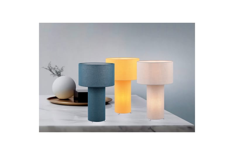 Bordslampa TRIO Bale Gul - Gul - Belysning - Lampor & belysning inomhus - Sovrumslampa - Sänglampa - Sängbordslampa