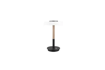 Bordslampa TRIO Celeste Mattsvart/vit/kaffebrun - Mattsvart/vit/kaffebrun - Belysning - Lampor & belysning inomhus - Sovrumslampa - Sänglampa - Sängbordslampa
