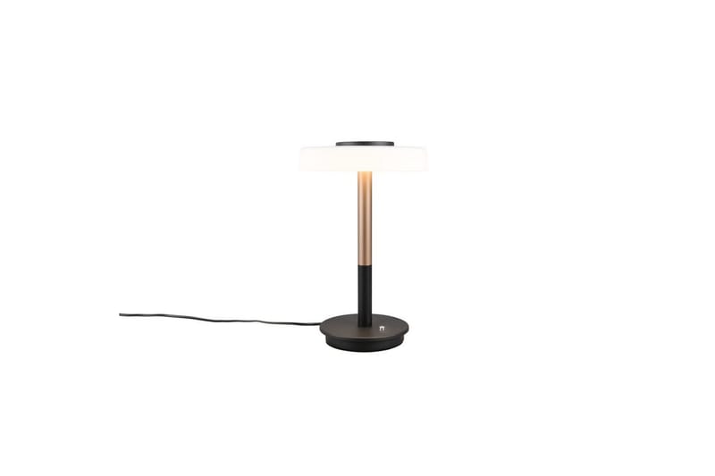 Bordslampa TRIO Celeste Mattsvart/vit/kaffebrun - Mattsvart/vit/kaffebrun - Belysning - Lampor & belysning inomhus - Sovrumslampa - Sänglampa - Sängbordslampa
